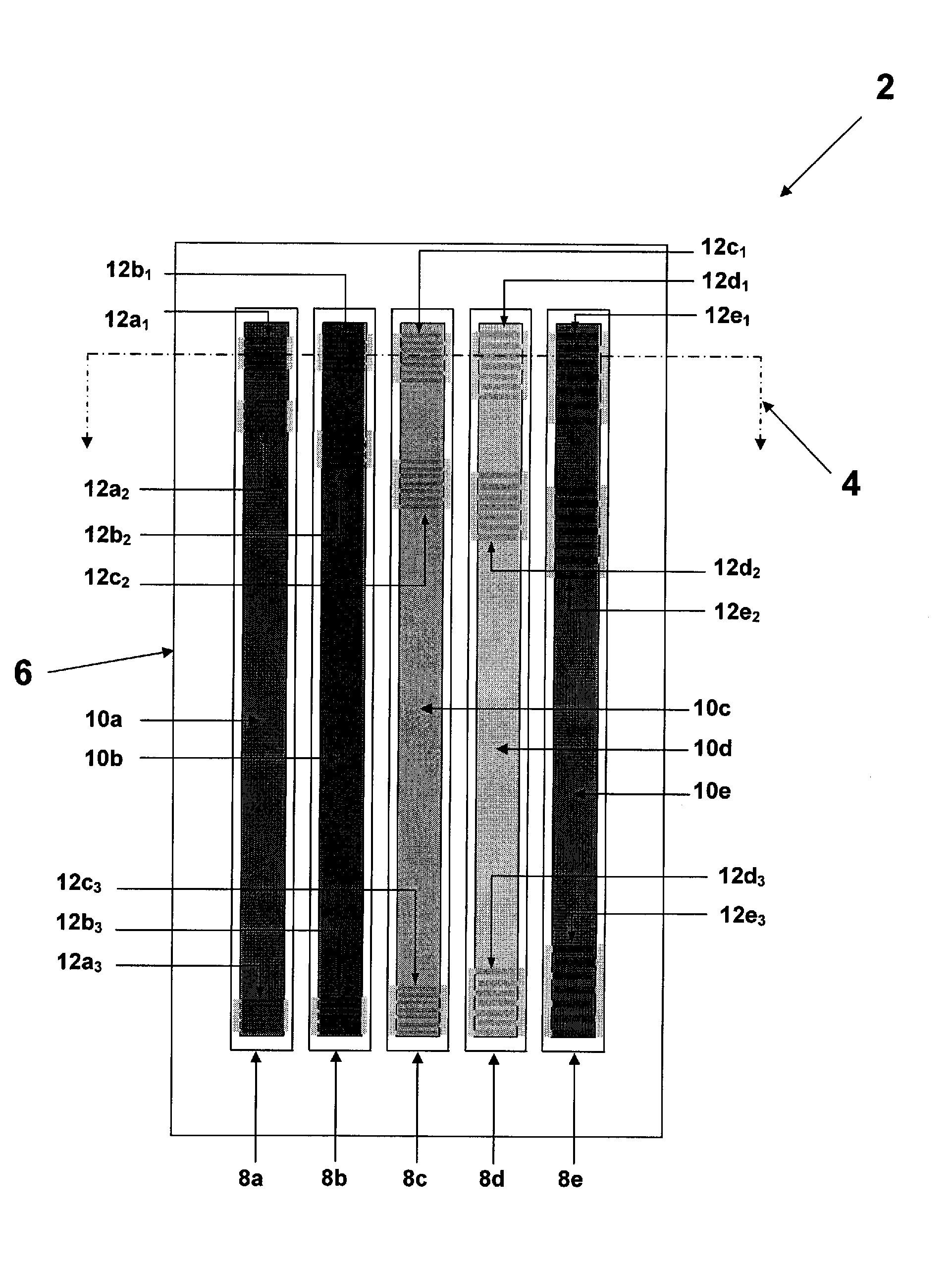 Acoustic wave array chemical and biological sensor