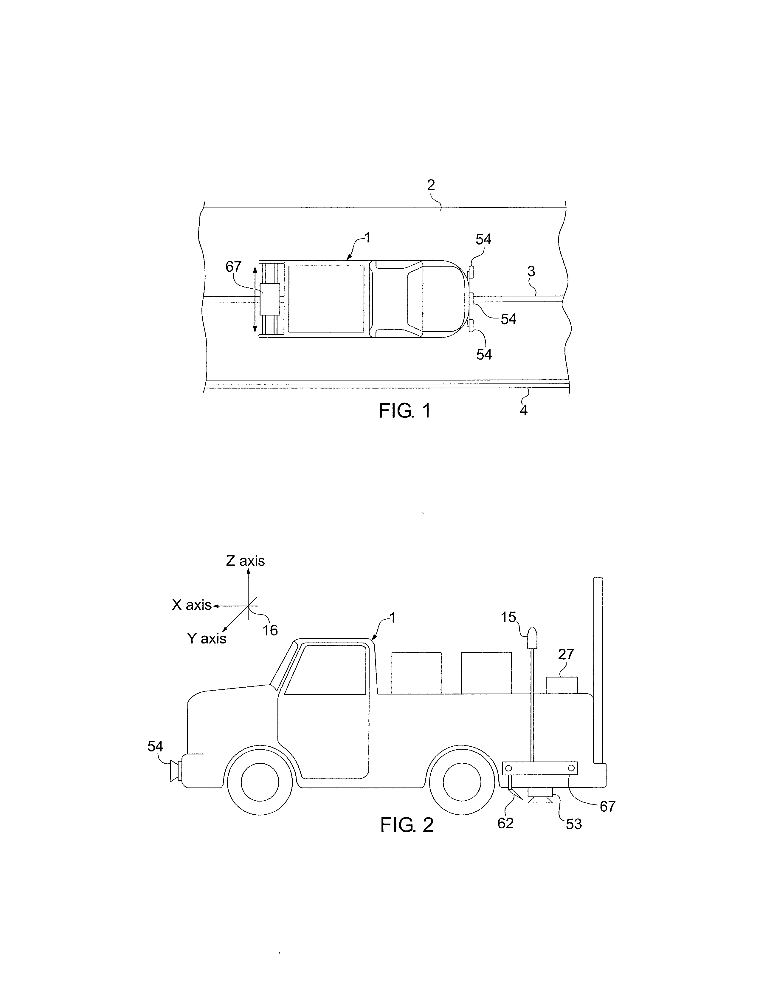 Gps-based machine vision roadway mark locator, inspection apparatus, and marker