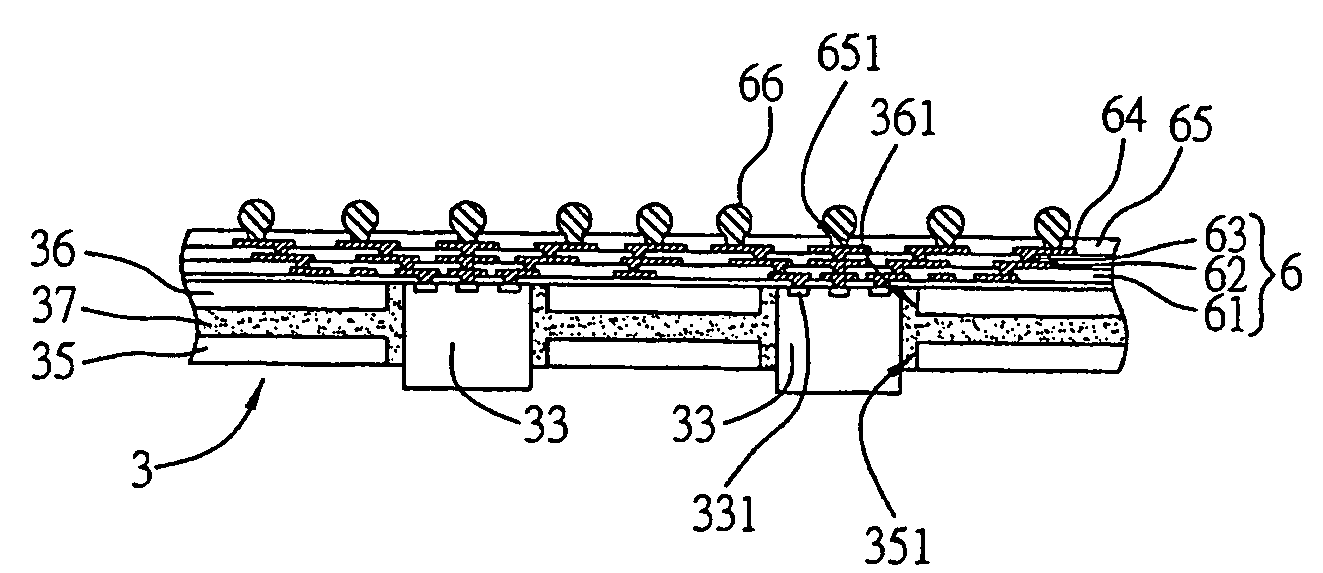 Carrying structure of electronic components