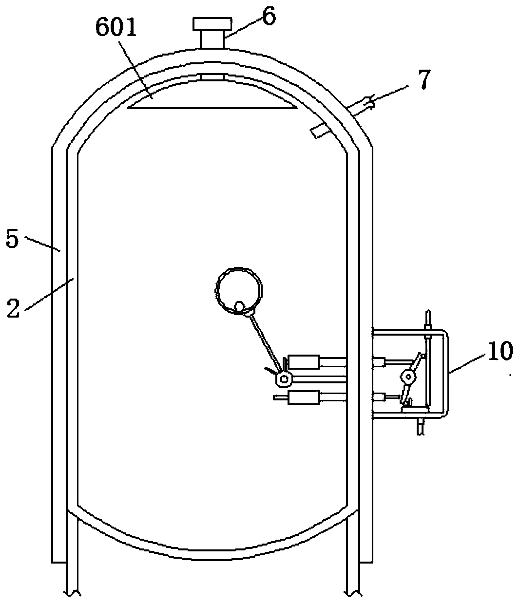 Water supply device for steam boiler