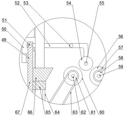 Small automatic cementing pressing machine