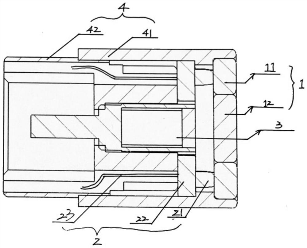 Endoscope lens structure capable of reducing optical signal interference