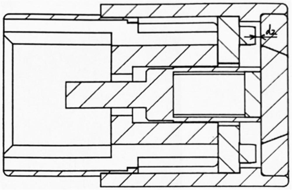 Endoscope lens structure capable of reducing optical signal interference