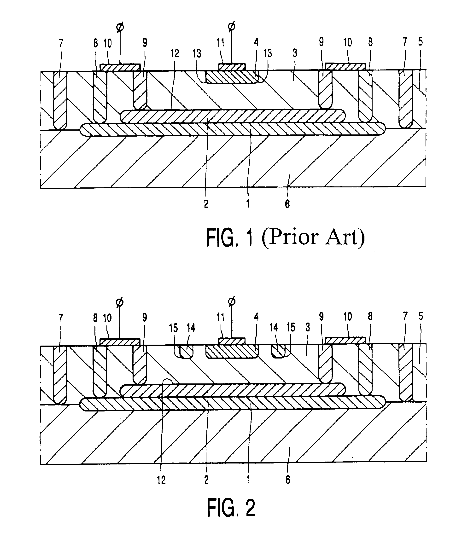 LDMOS with guard ring (of same type as drain) surrounding the drain