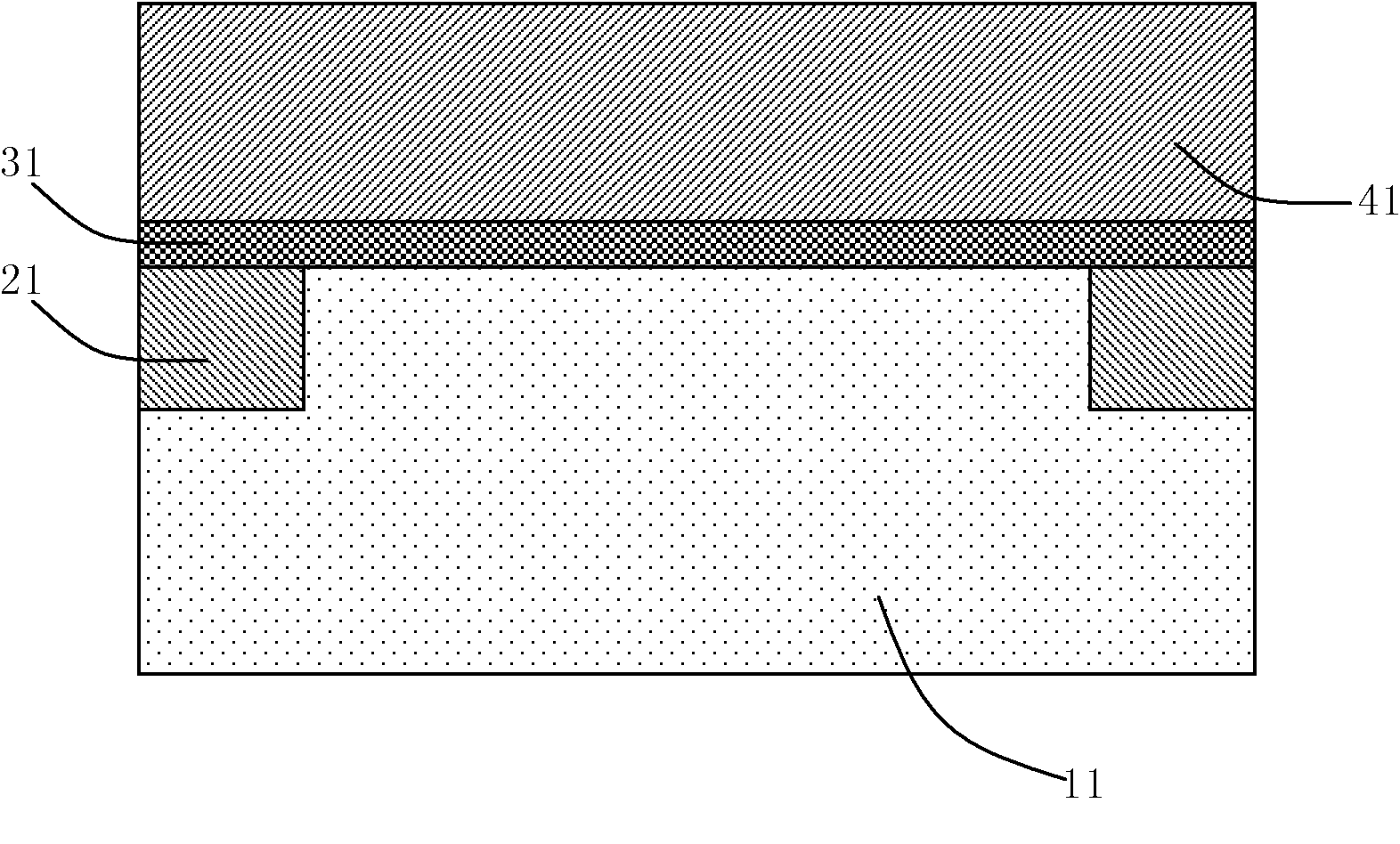 Preparation method of field effect transistor