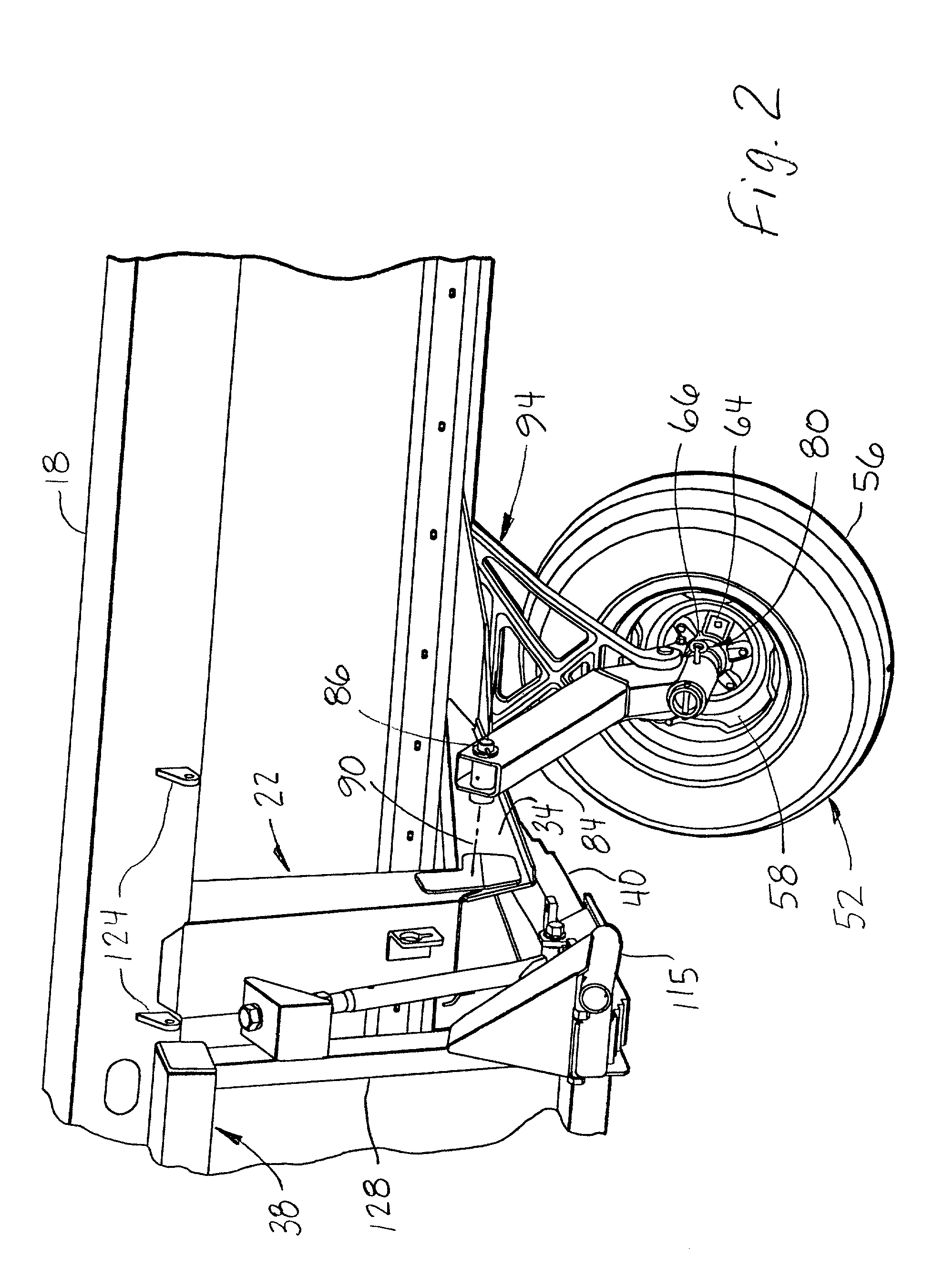 Header for a harvester having an integral transport system