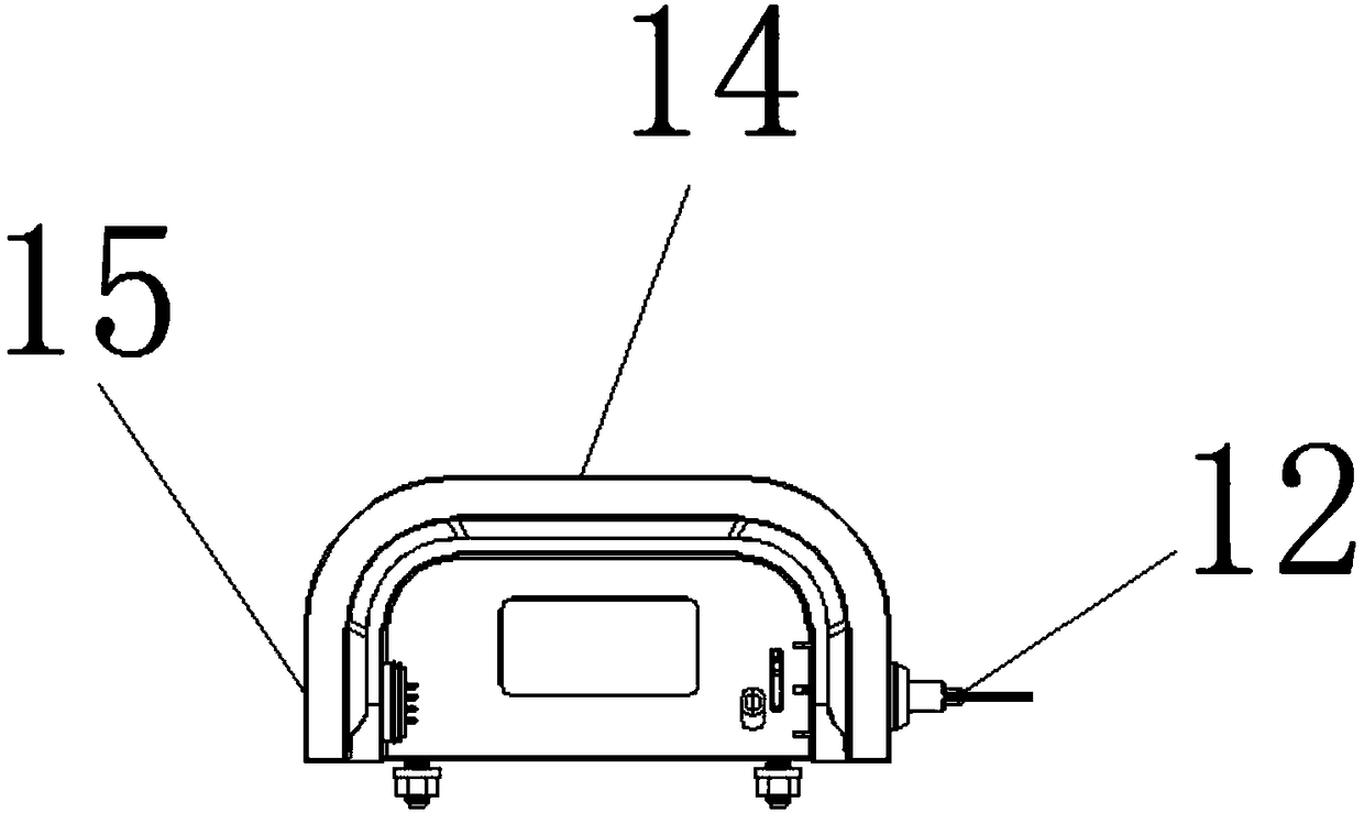 Tail light capable of accommodating bicycle controller