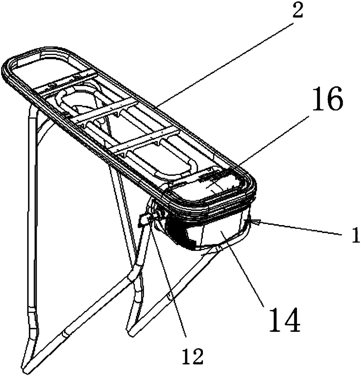 Tail light capable of accommodating bicycle controller