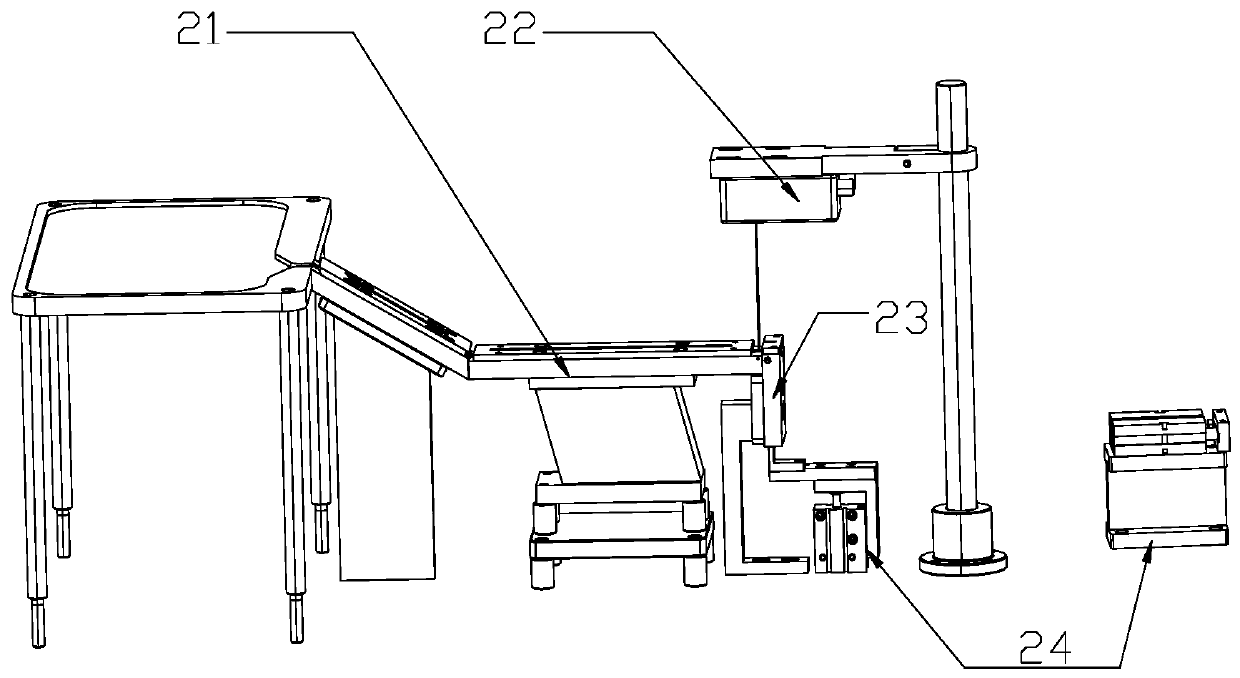 Magnet magnetizing device with automatic counting function