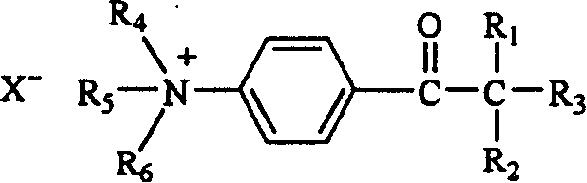 Photosensitive quaternary ammonium salt and its preparation method and use