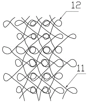 Artificial cotton texture athletic undergarment fabric and preparation method thereof