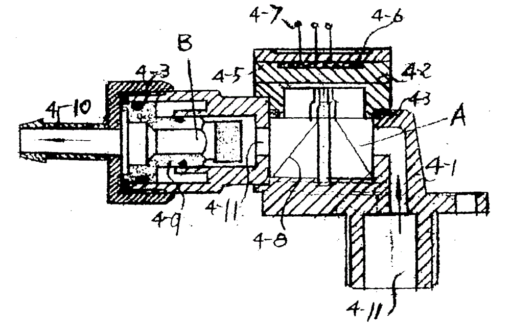 Non-metal injection-molded water tank electric water heater provided with water flow sensor with pressure reduction function