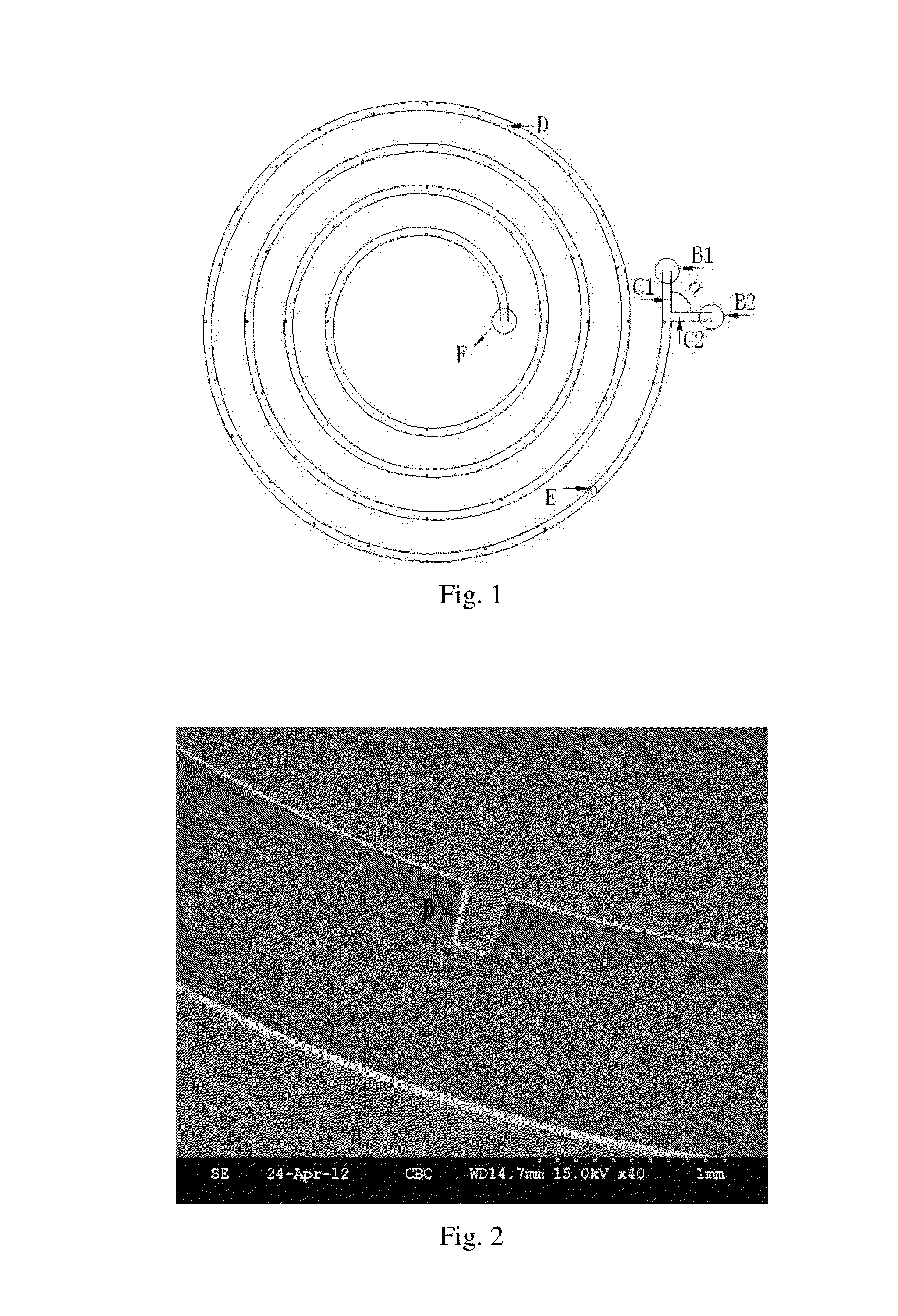 Passive spiral micromixer and its applications