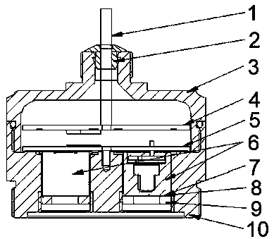 Composite gas sensor detection device