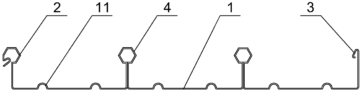 High-performance structural combined floor slab