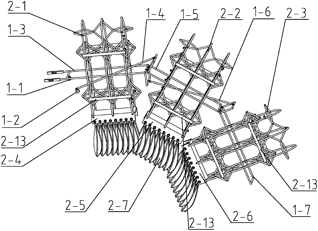 Variable sweepback wing based on bionics