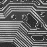 Film stripping process of high-precision circuit board