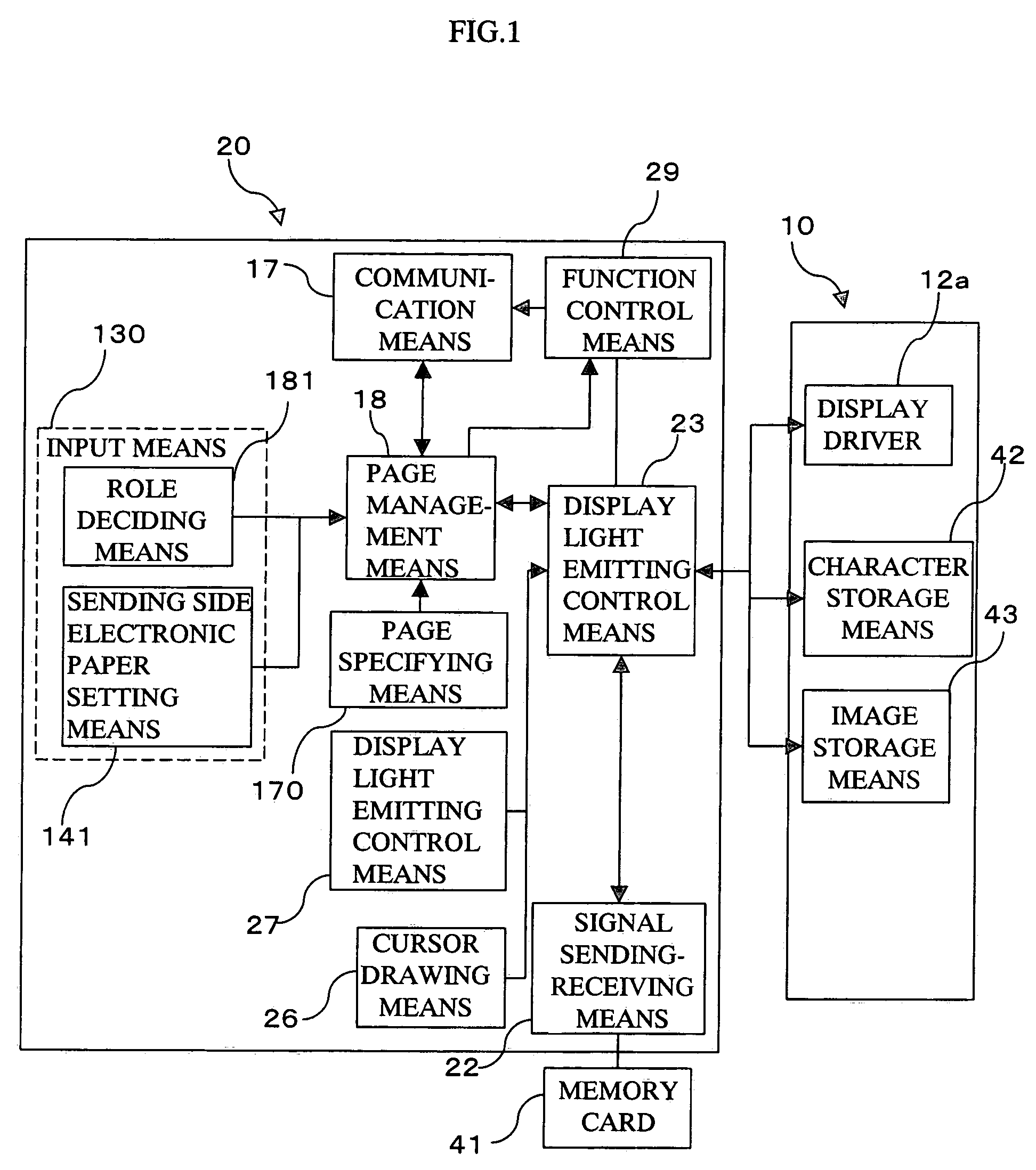 Electronic paper file