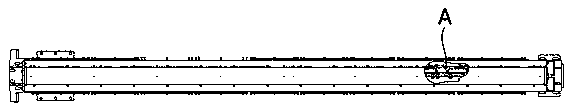 Large X-ray inspection system detector structure