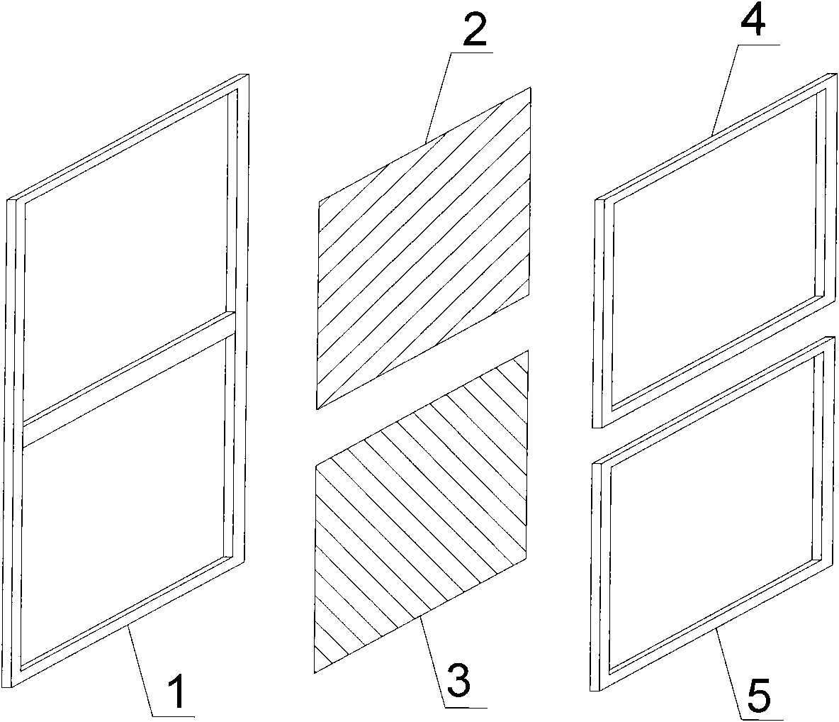 Ion-exchange membrane for liquid flow energy-storing batteries, and liquid flow energy-storing battery pack