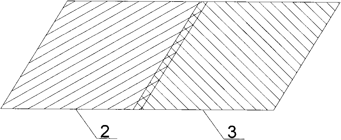 Ion-exchange membrane for liquid flow energy-storing batteries, and liquid flow energy-storing battery pack