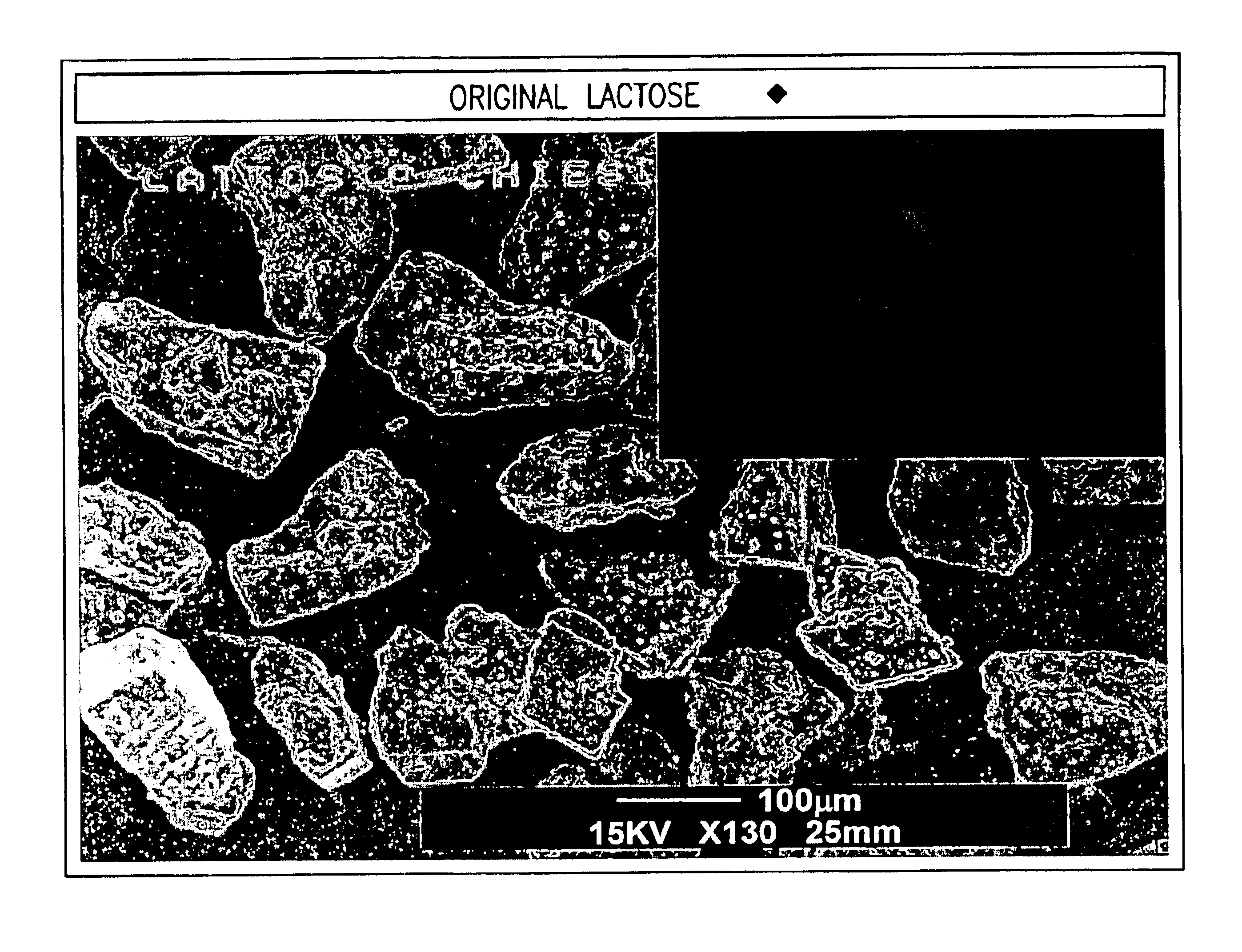 Powder particles with smooth surface for use in inhalation therapy