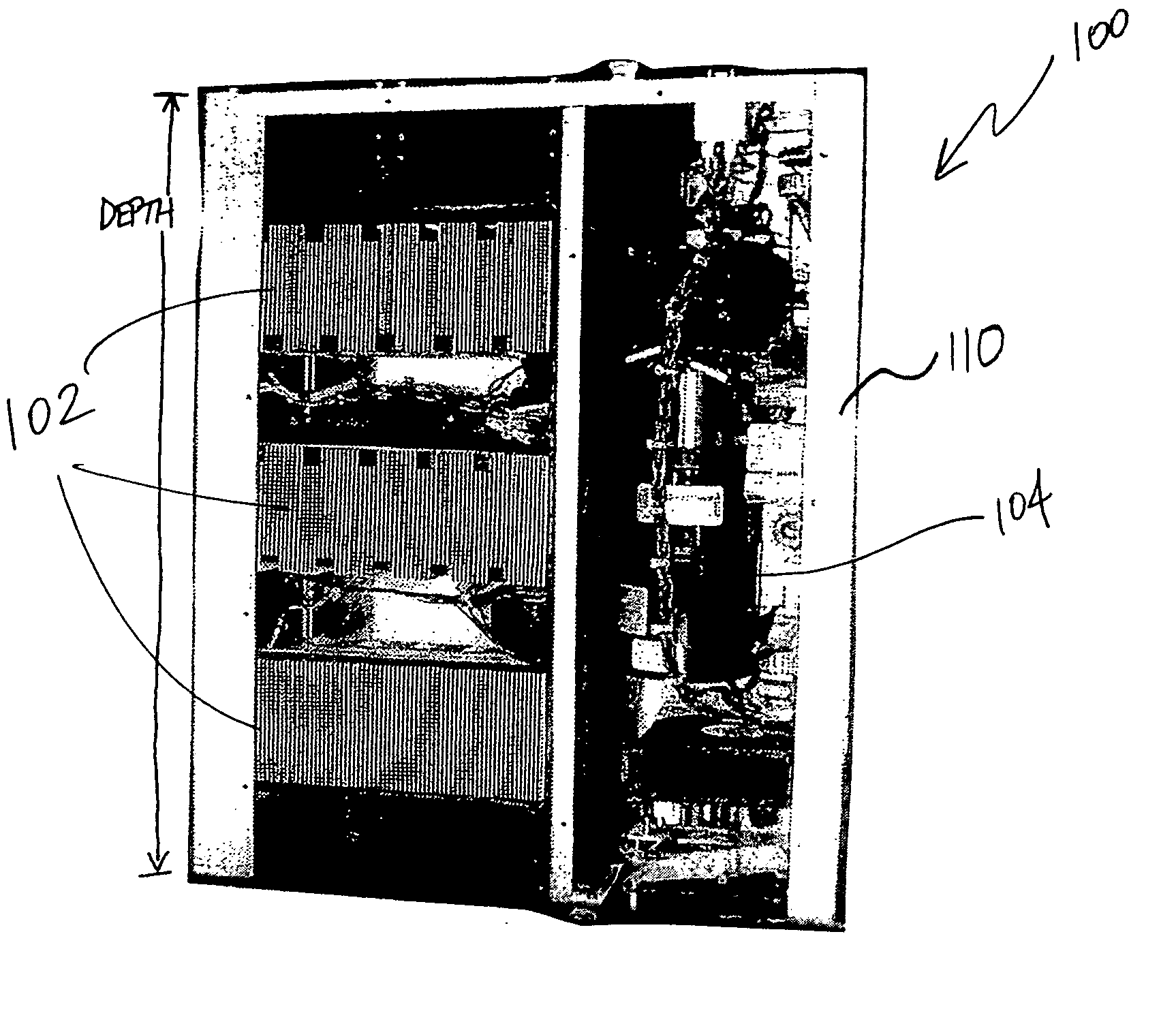 Thermal control system for rack mounting