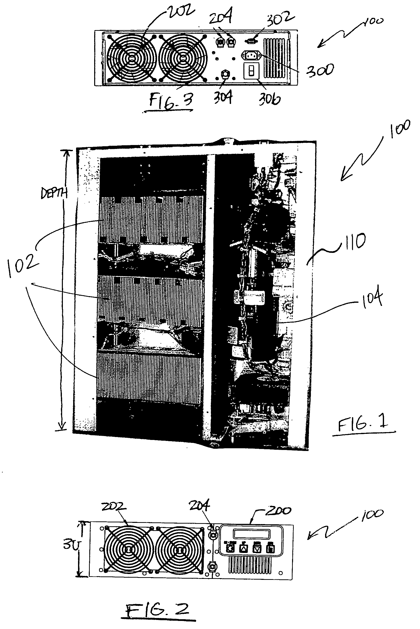 Thermal control system for rack mounting