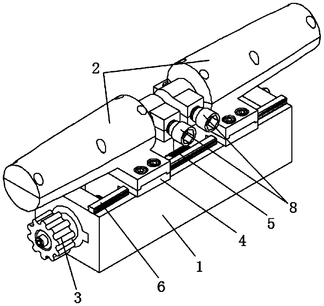 Double-head impact screwdriver device