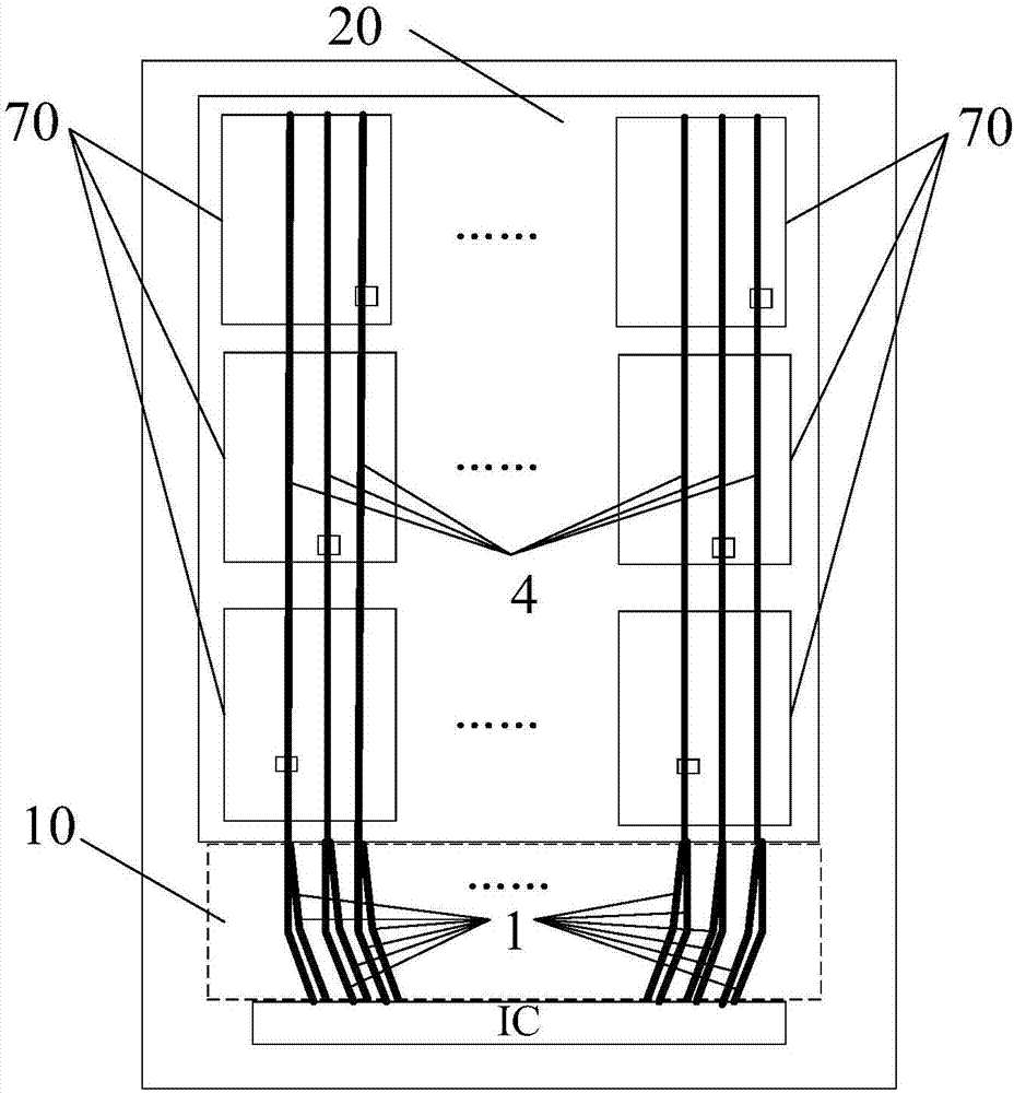 Array substrate, touch panel and touch device