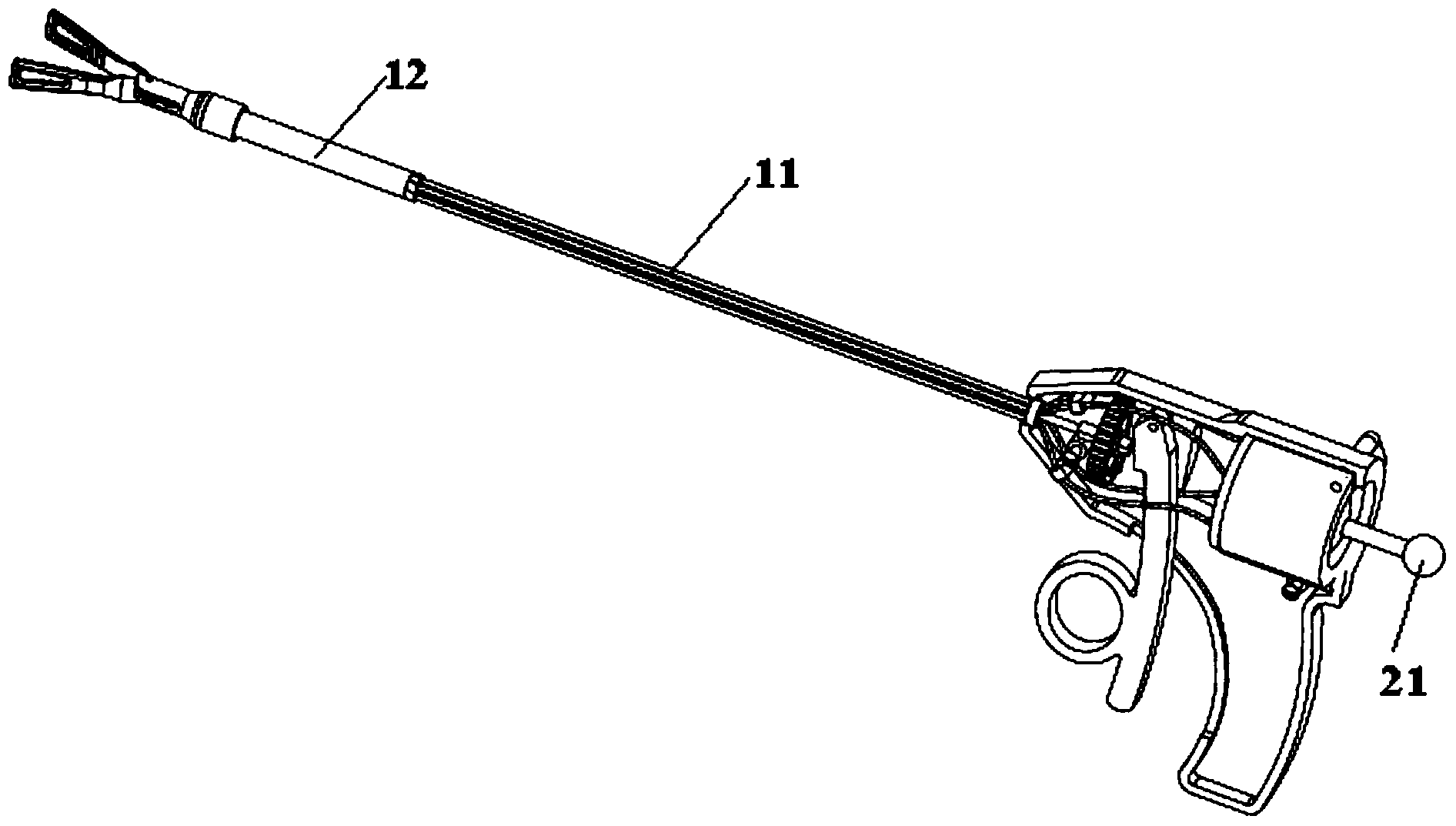 Laparoscopic surgery instrument with multiple degrees of freedom