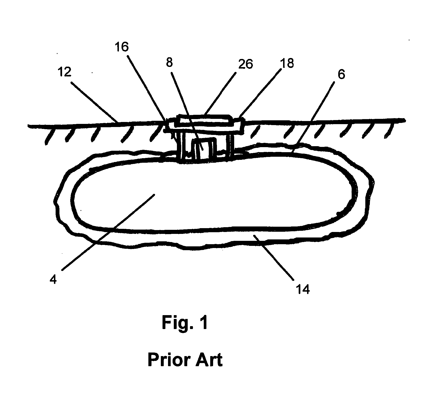 Underground Storage Tank with Sediment Trap