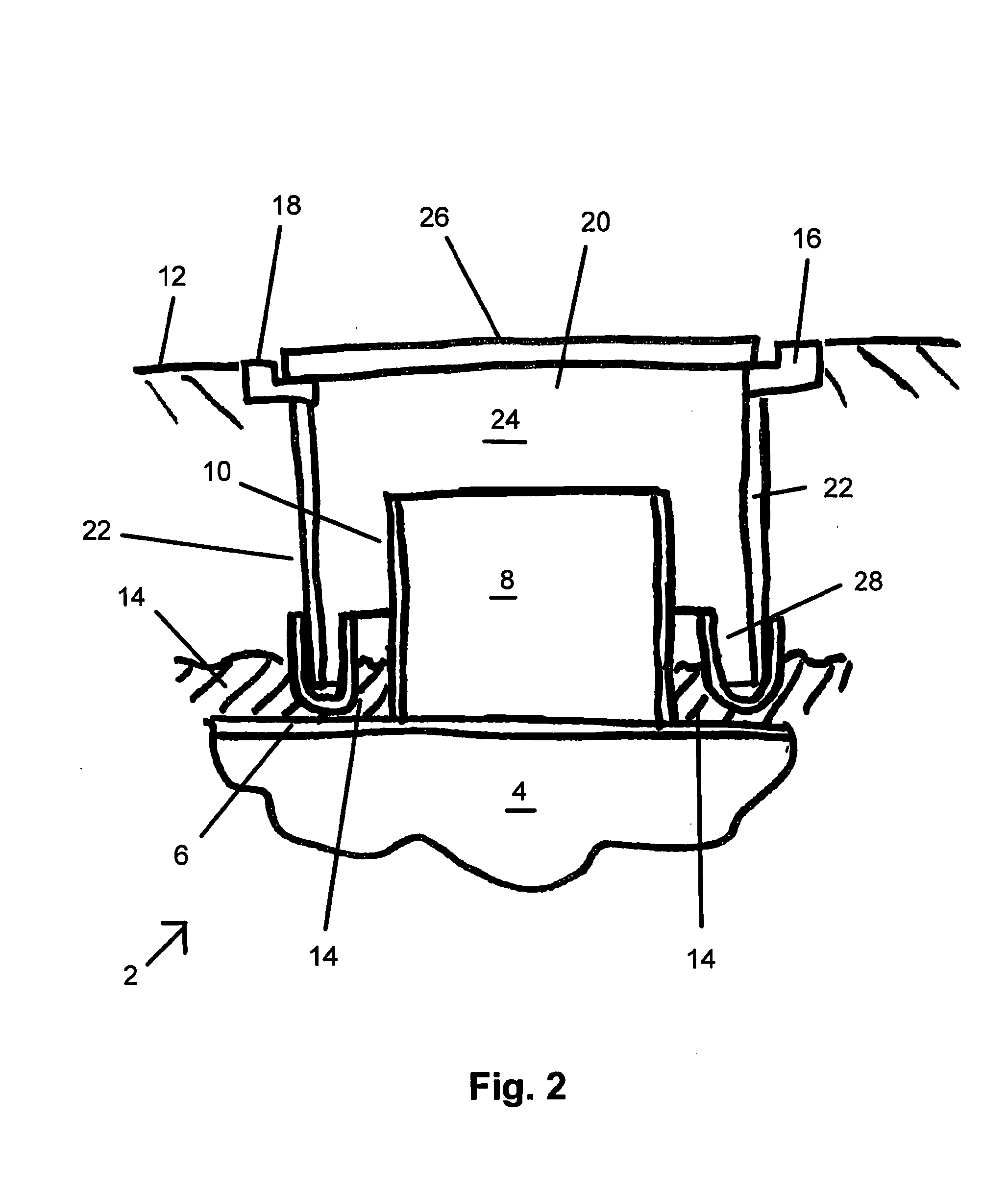 Underground Storage Tank with Sediment Trap