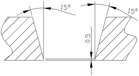 A large-gap multi-layer step-by-step argon arc welding bottom sealing repair method for carbon steel pipes and containers