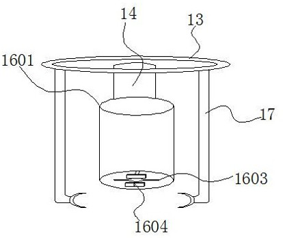 Scalpel production equipment with anti-skid structure and auxiliary blood adsorption function