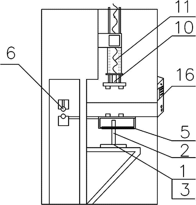 Intelligent surface grinding machine with horizontal spindle and rotary table