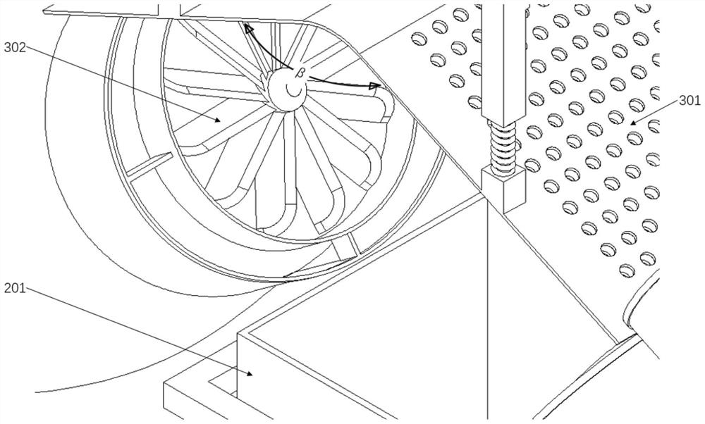 A masterbatch cutting and packaging device