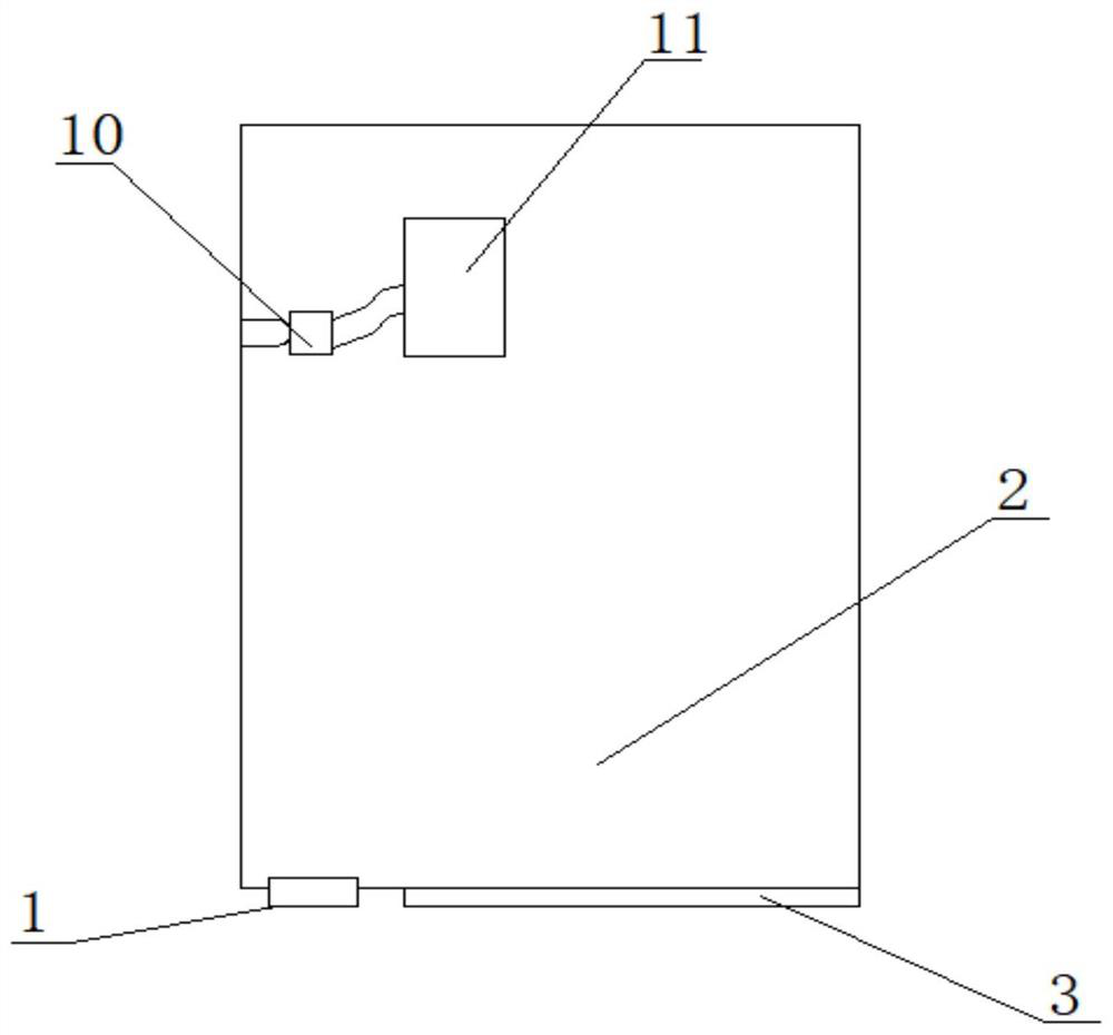 Waterproof charging base mechanism