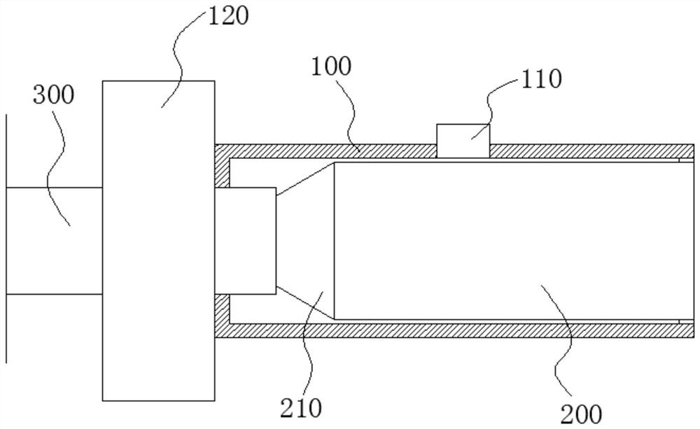 Dispensing system and process for vehicle-mounted control columnar quartz crystal resonator