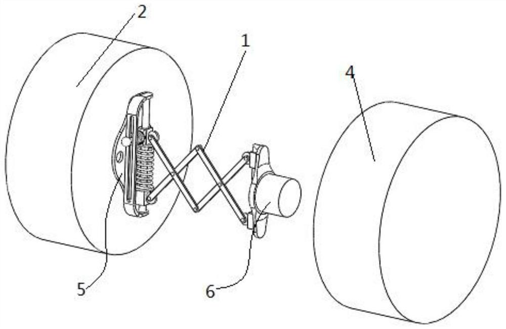 Anti-collision device for moving part