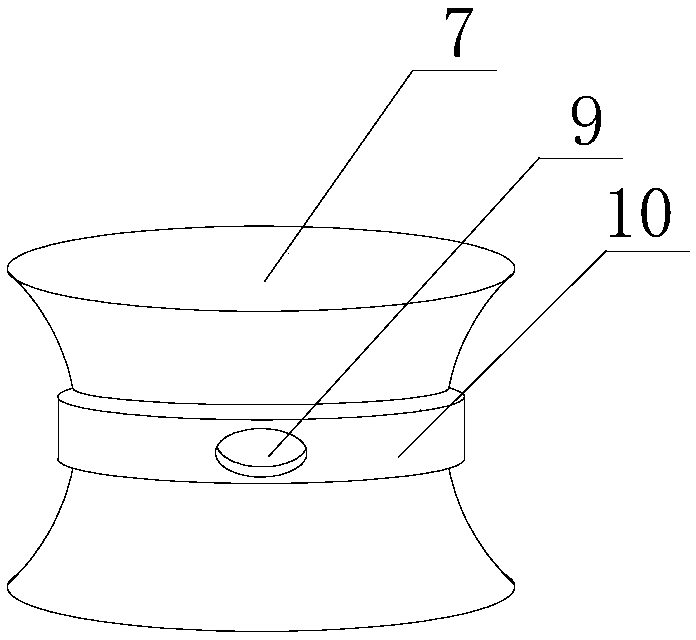 Lightning protection device for high-rise building roof