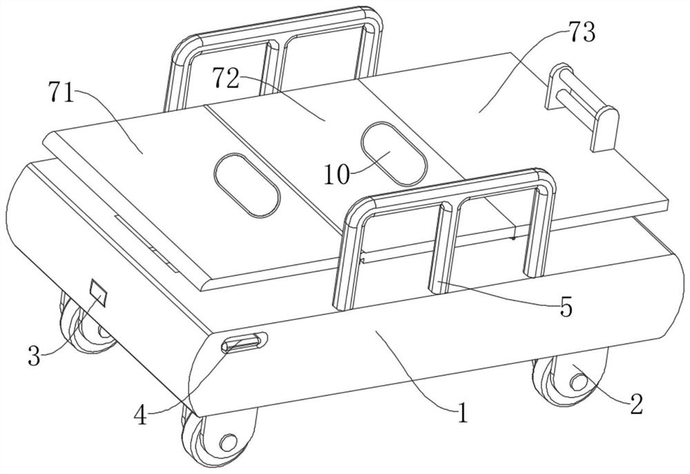 Multifunctional bionic imperial concubine bed with driving device