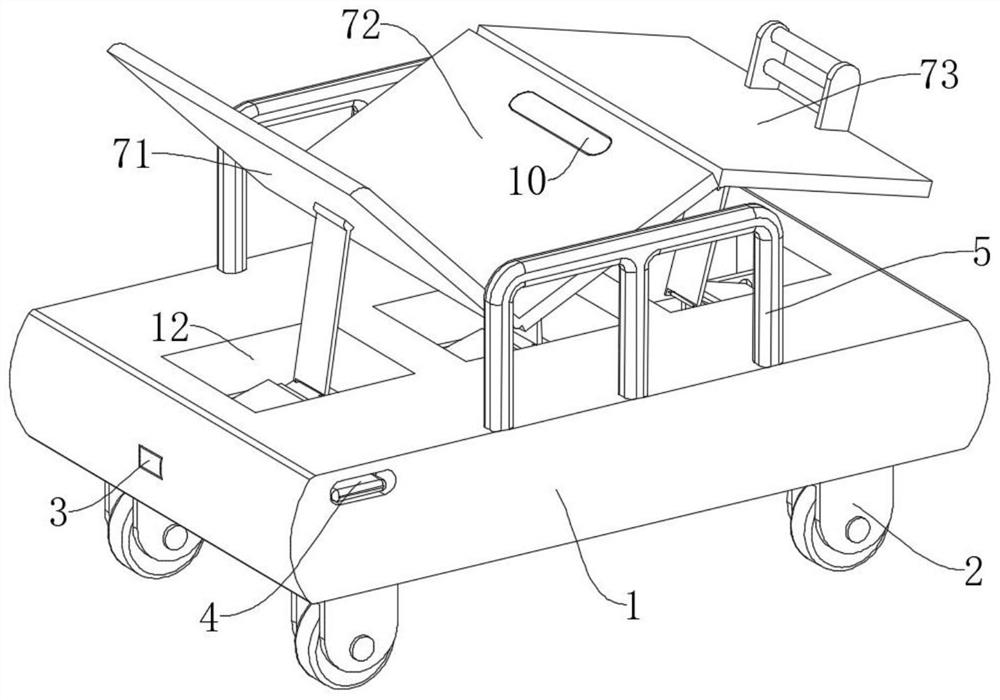 Multifunctional bionic imperial concubine bed with driving device