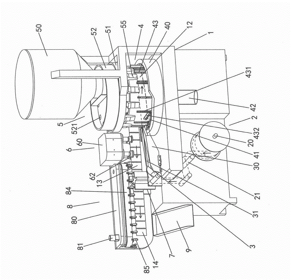 High-speed full-automatic packing machine