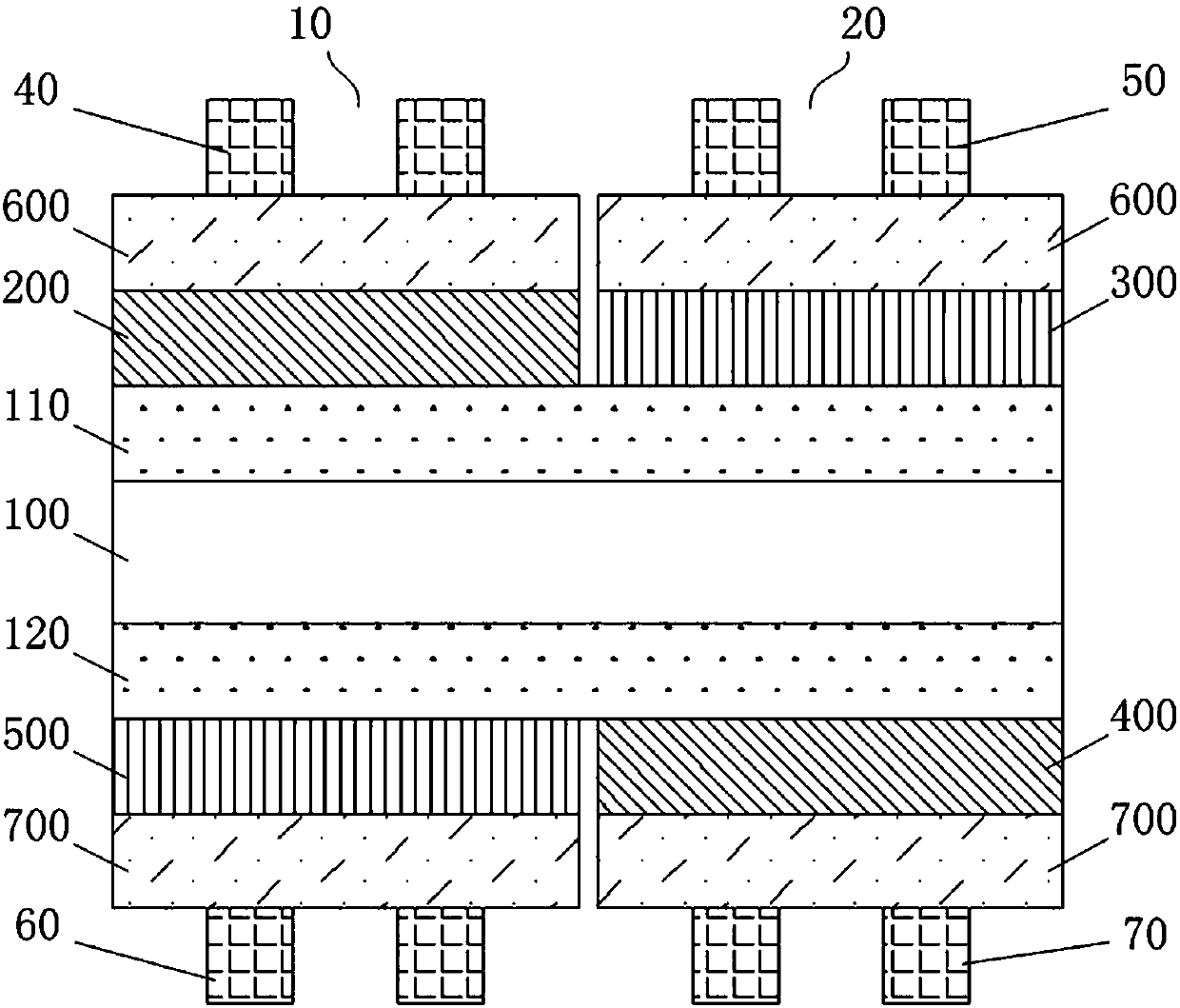 Heterojunction solar cell and preparation method thereof