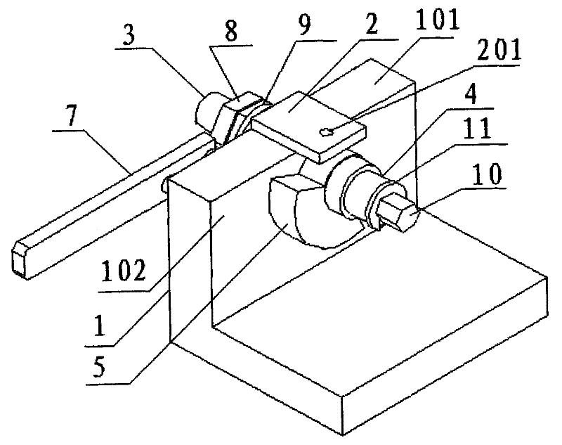 Special fixture for radial porous parts