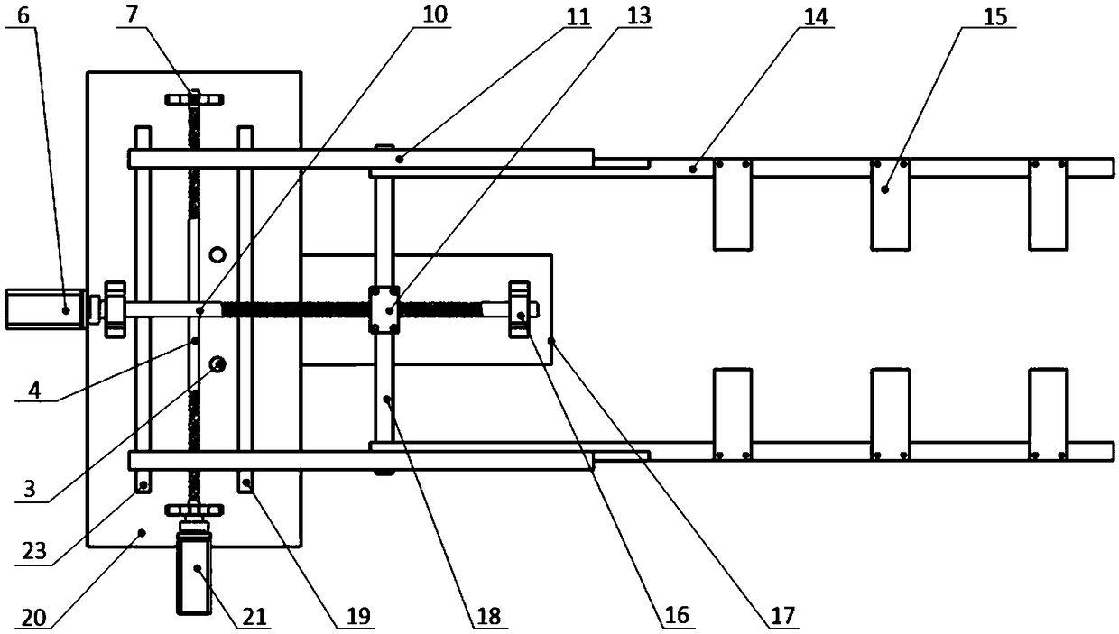 Three-freedom-degree multi-station punching automatic feeding device