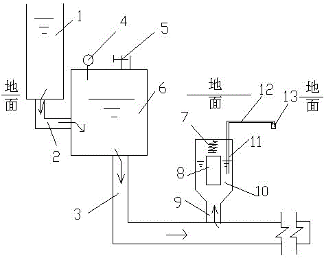 Water-saving and blockage-resisting underground infiltrating irrigation device