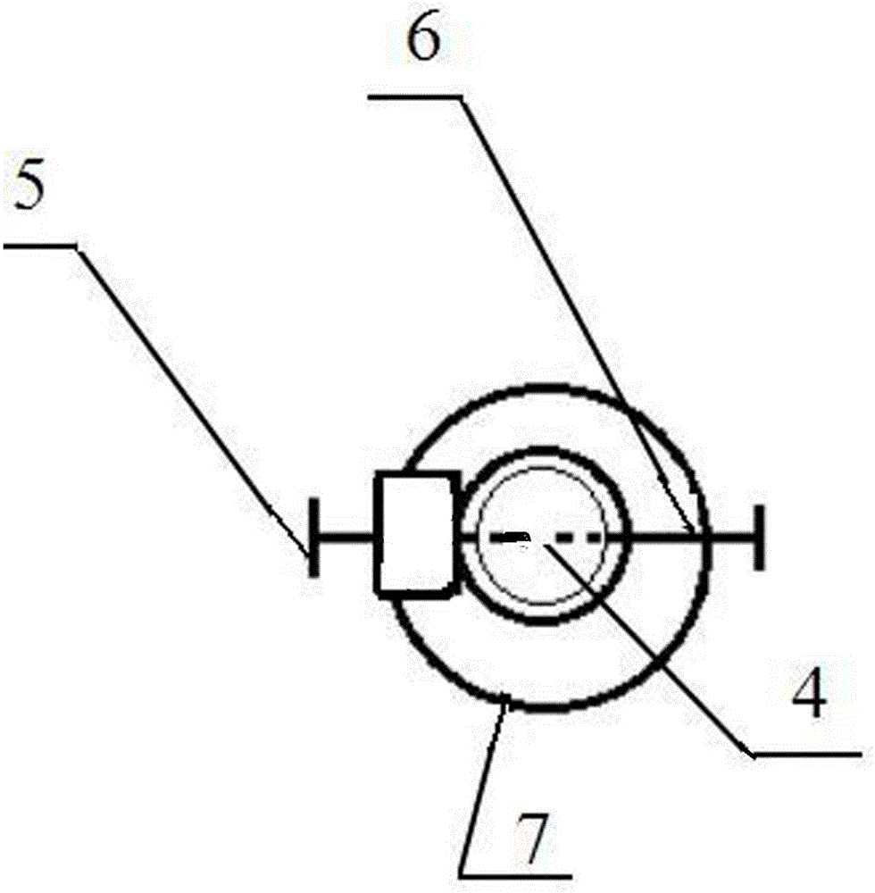 Electric power routing inspection marker device installed on multi-rotor unmanned aerial vehicle