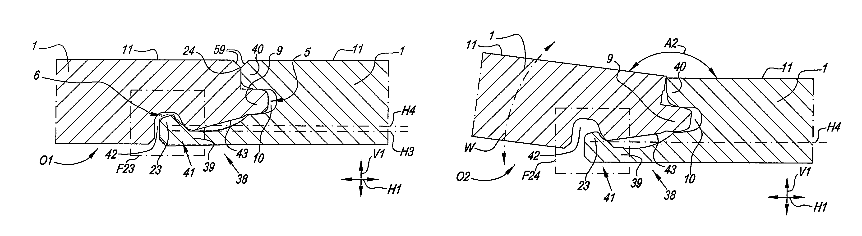 Floor element, locking system for floor elements, floor covering and method for composing such floor elements to a floor covering